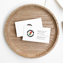 Tarjeta De Visita Crear su propio logotipo Minimalista moderno