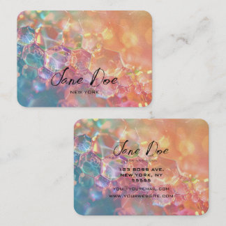 Tarjeta De Visita Crear su propio opúsculo colorido Personalizado