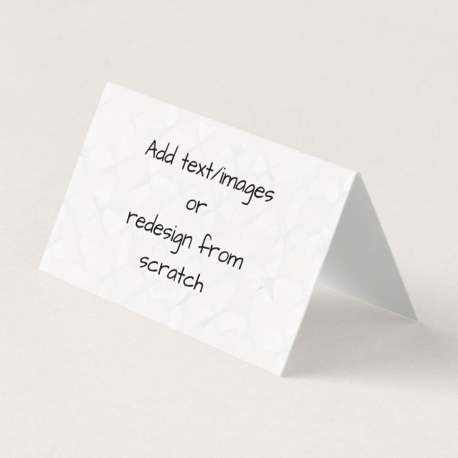 Tarjeta De Visita Crear su propio personalizado (Anverso)