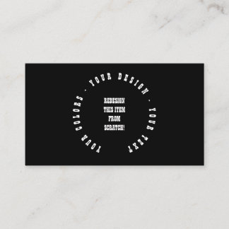 Tarjeta De Visita Create Your Own