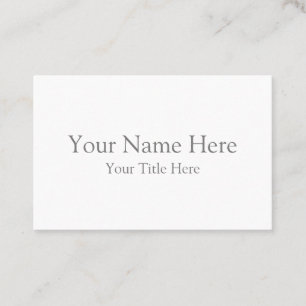 Tarjeta De Visita Create Your Own European Sized Business Cards
