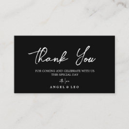 Tarjeta De Visita Create Your own Photo minimalistic thankyou