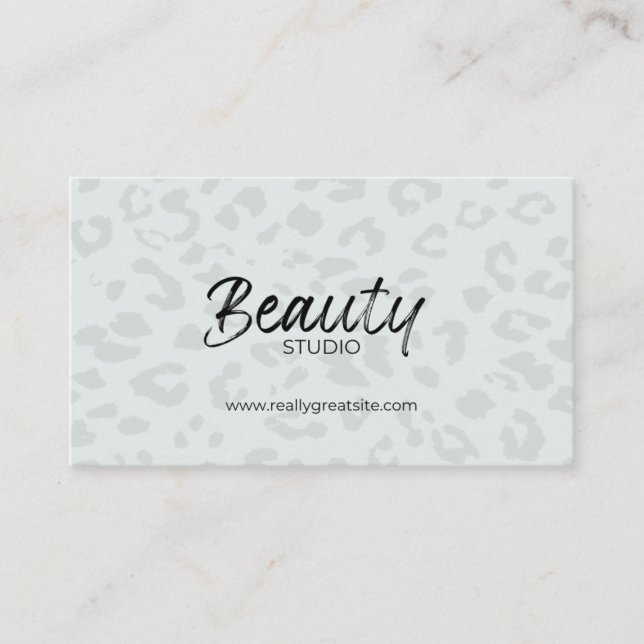 Tarjeta De Visita Creative Beauty & Esthetics Professional (Anverso)