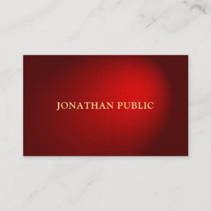 Tarjeta De Visita Creative Black Red Damask Elegant Template Luxury