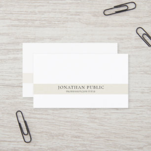 Tarjeta De Visita Creativo Moderno Profesional Simple Elegante