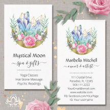 Creciente Lunar Boho Racimo de Cristal Rosas Rosad