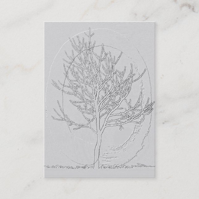 Tarjeta De Visita Crecimiento del zen (Anverso)