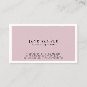 Tarjeta De Visita Cree Su Propio Diseño Elegante Y Simple