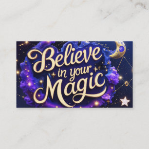 Tarjeta De Visita Creer en tu luz