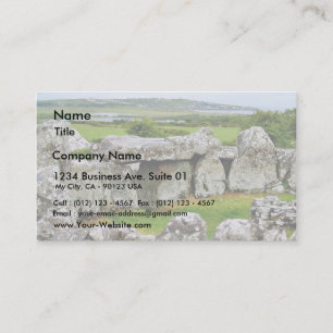 Tarjeta De Visita Creevykeel empiedra las tumbas 4 de la corte de