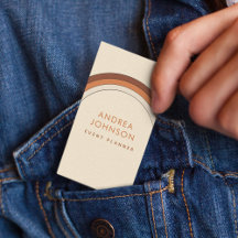 Crema retro terracota de rayas arcoiris de los año