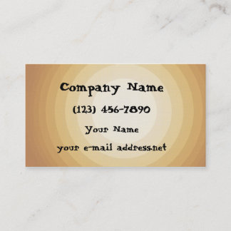 Tarjeta De Visita Cremas de fondo de Personalizado divertido