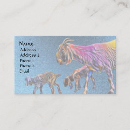 Tarjeta De Visita Cría de arte pop