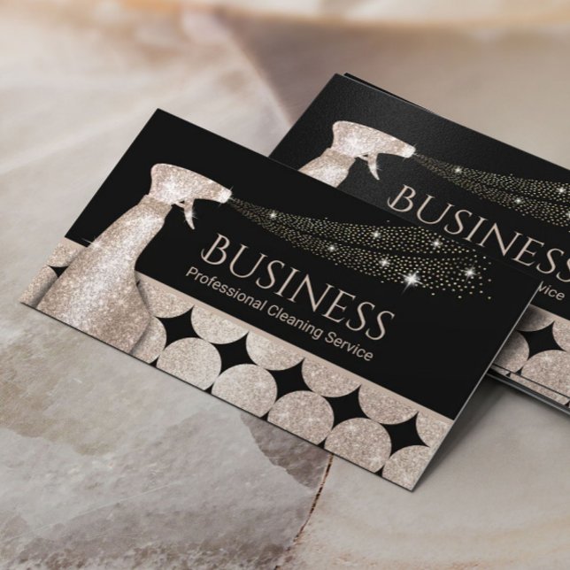 Tarjeta De Visita Crianza de casas Círculos de oro geométricos (Subido por el creador)