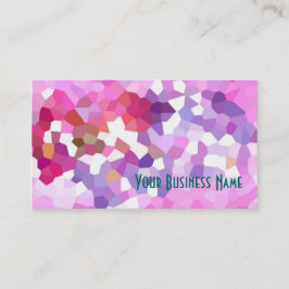 Tarjeta de visita Crimson, Lilac, Resumen Rosa