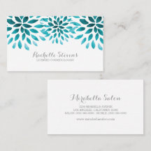 Crisantemo de color turquesa