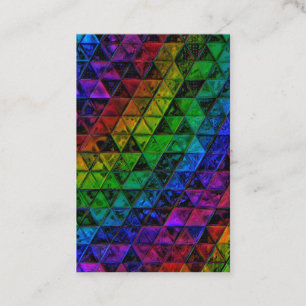 Tarjeta De Visita Cristal de orgullo