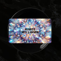 Cristal holográfico audaz y brillante