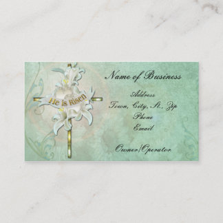 Tarjeta de visita cristiana