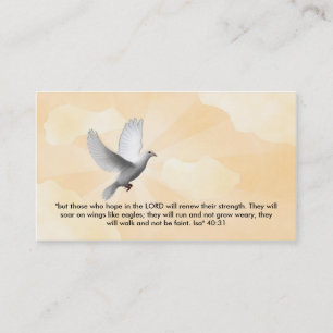 Tarjeta de visita cristiana