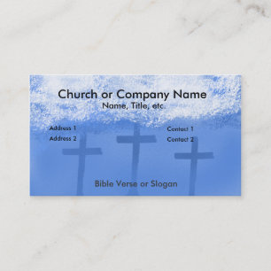 Tarjeta de visita cristiana