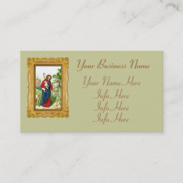 Tarjeta De Visita Cristo el pastor