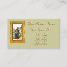 Tarjeta De Visita Cristo el pastor