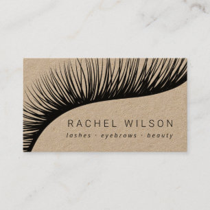 Tarjeta De Visita Critica a los ojos a los artistas de maquillaje ru