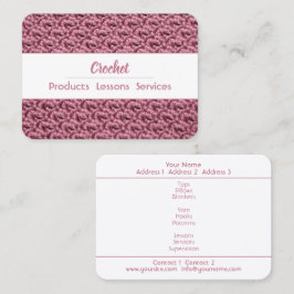 Tarjeta De Visita CROCHET - Business Card