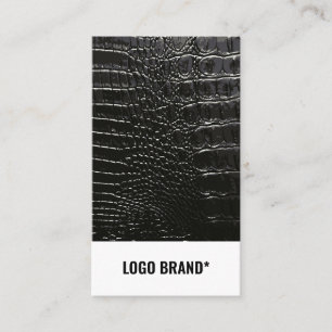 TARJETA DE VISITA CROCODILE LEATHER