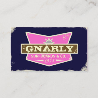 Tarjeta De Visita CROMATOGRAFÍA GASEOSA el | Gnarly por rosa de la