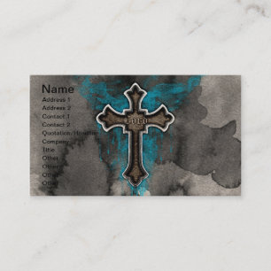 Tarjeta De Visita Cross del señor