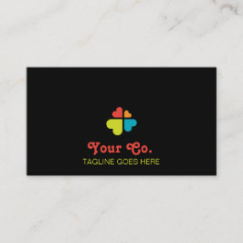 Tarjeta De Visita Cruces de Corazones