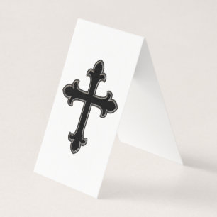 Tarjeta De Visita Cruz cristiana