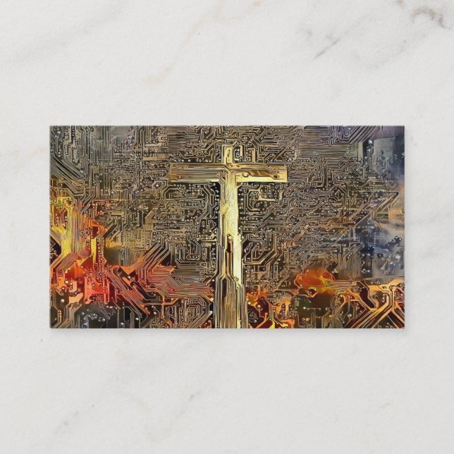 Tarjeta De Visita Cruz de Digitaces (Anverso)