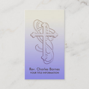 Tarjeta de visita cruzada de origen