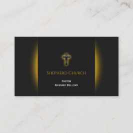 Tarjeta de visita cruzada moderna