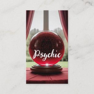 Tarjeta De Visita Crystal Ball Psychic