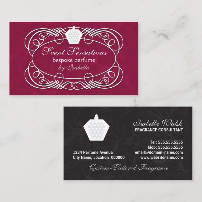 Tarjeta De Visita Crystal Jar (Anverso / Reverso)