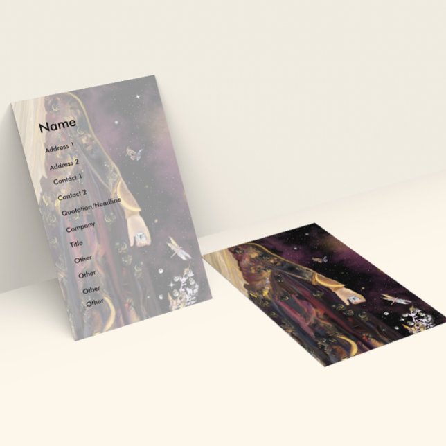 Tarjeta De Visita Crystal mágico (Subido por el creador)