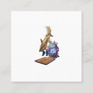 TARJETA DE VISITA CUADRADA 