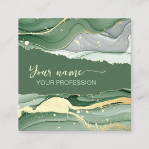 TARJETA DE VISITA CUADRADA 