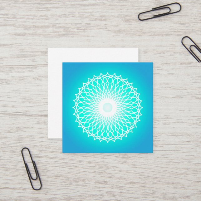 TARJETA DE VISITA CUADRADA 3 (Anverso/Reverso In Situ)