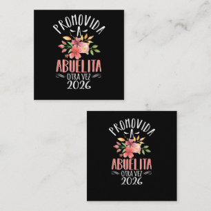 Tarjeta De Visita Cuadrada Abuela otra vez