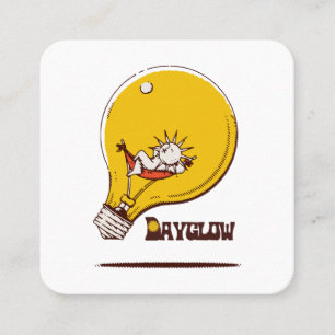 Tarjeta De Visita Cuadrada álbum clásico retro mostrar