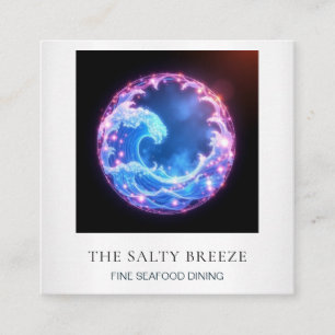 Tarjeta De Visita Cuadrada *~* AP13 Barcos Náuticos Costeros Playa Pesca 103