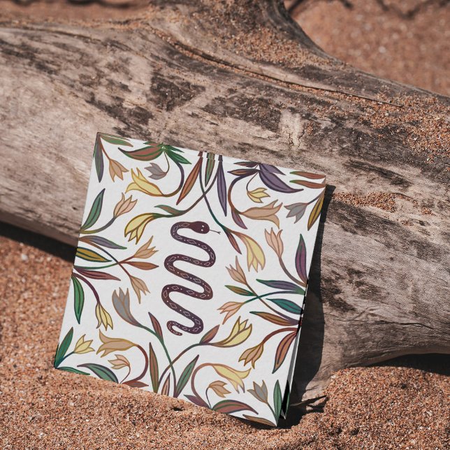 Tarjeta De Visita Cuadrada Astrología de la planta de serpientes Yoga Healer  (Subido por el creador)