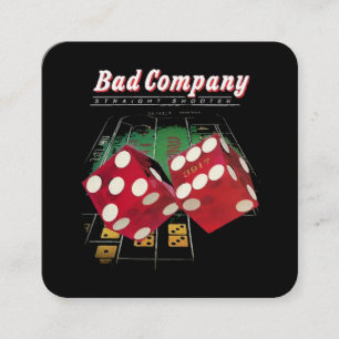Tarjeta De Visita Cuadrada Bad Company Blues Un tributo a Paul Rodgers 