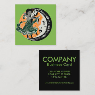 Tarjeta De Visita Cuadrada bailar con tu oscuridad