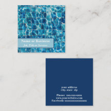 Baldosas en la piscina